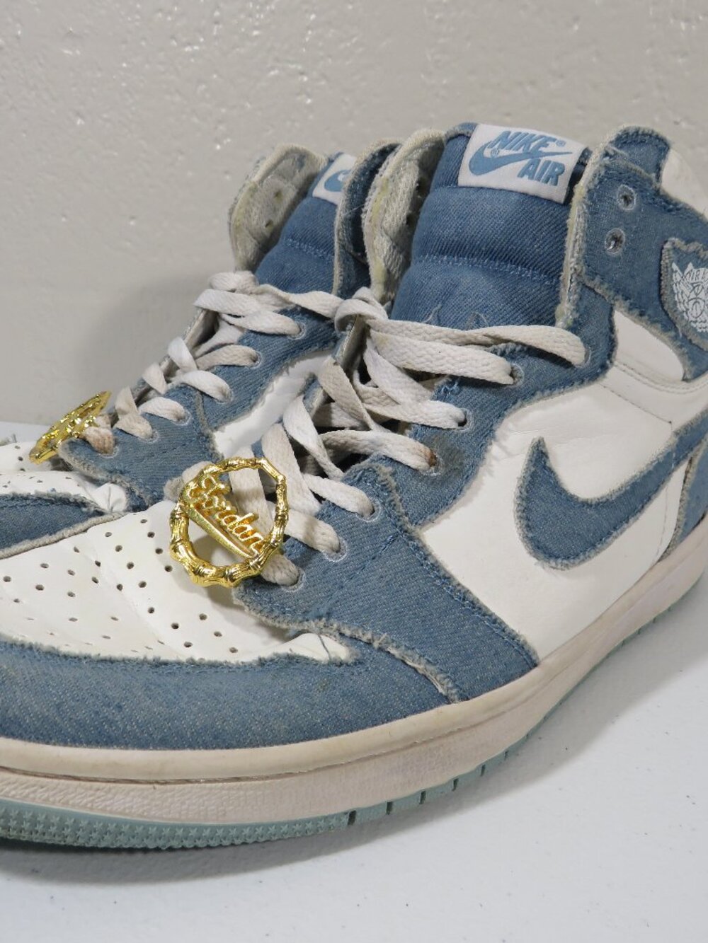 Air Jordan 1 High OG Denim 2022 Mens Size 10 DM9036-104 Retro Blue